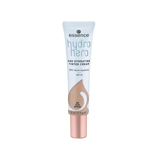Essence Hydro Hero 24H Hydrating Tinted Cream 20 Sun Beige 30ml