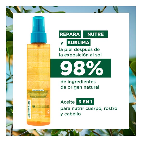 Klorane Huile Réparatrice Après-Soleil 150ml