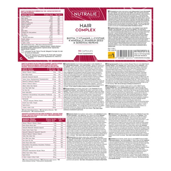 Nutralie Hair Complex 90caps