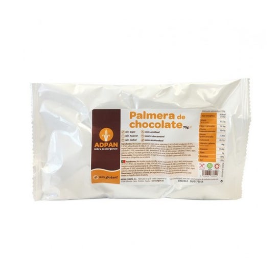 Adpan Palmera Chocolate sin Gluten 75g