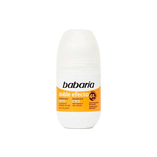 Babaria Déo Roll-On Double Effet 50ml