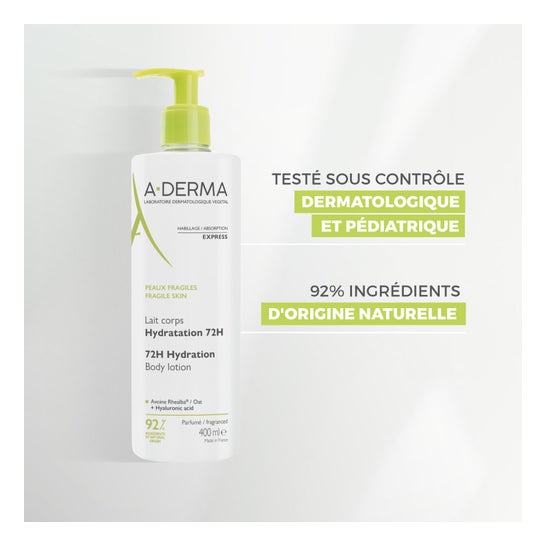 A-Derma Lait Corps Hydratant 400ml