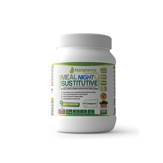 Nutripharma Substitut de repas de nuit Chocolat 500g