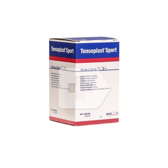 Tensoplast Sport bandage adhésif élastique 10CMX2,5m 1ud 1ud