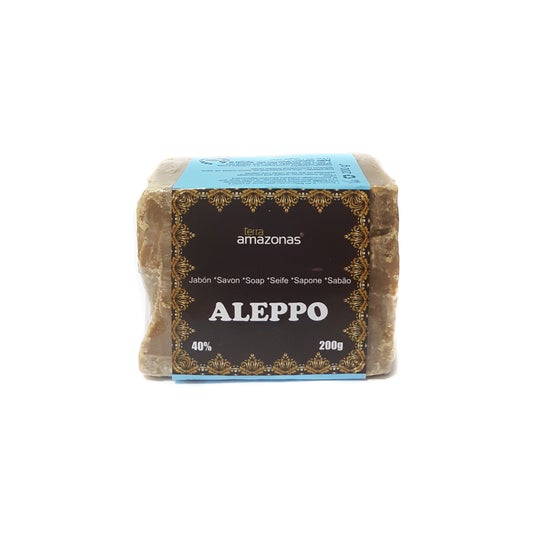 Terra Amazonas Savon Alep 40% Huile Laurel 200g