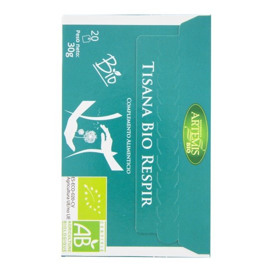 Artemis Organic Tisane Respir-T 20 filtres