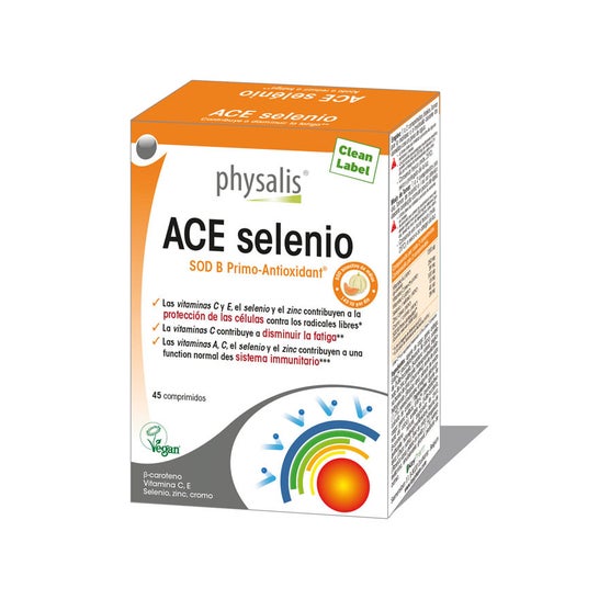 Physalis ACE sélénium 45comp