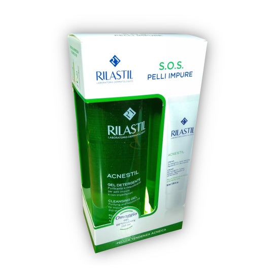 Rilastil SOS Acnestil Cream + Acnestil Gel Set