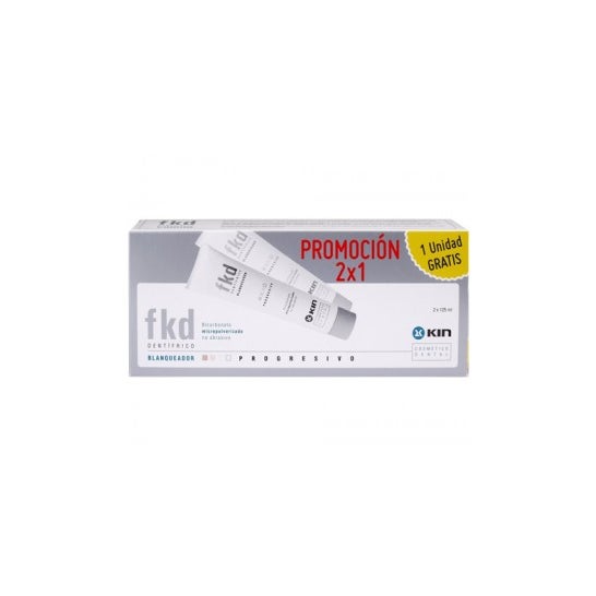 Kin FKD Plus traitement blanchissant 125ml+125ml