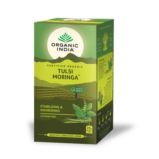 Organic India Tulsi Moringa Tea 25 Sachets