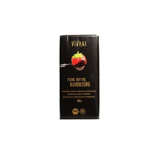 Vivani Desserts Chocolat Noir 200g