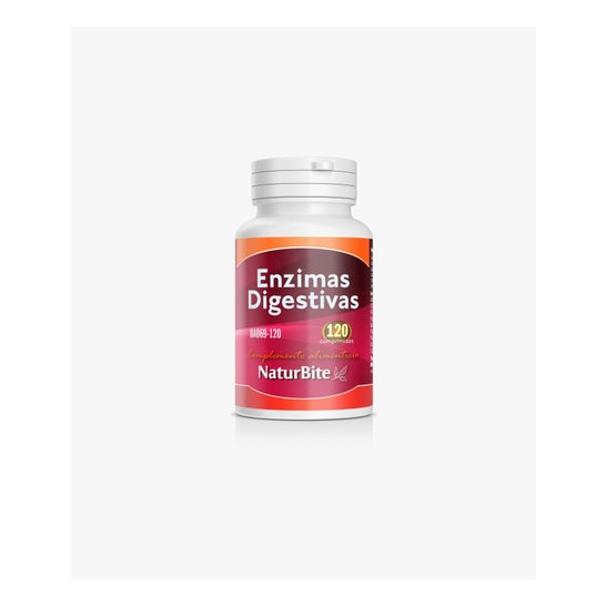 Naturbite Enzymes Digestives 120comp