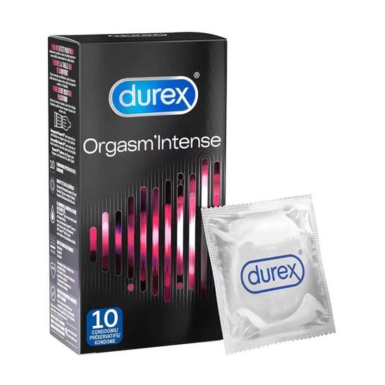 Durex Orgasm'Intens Préservatifs 10 Unités