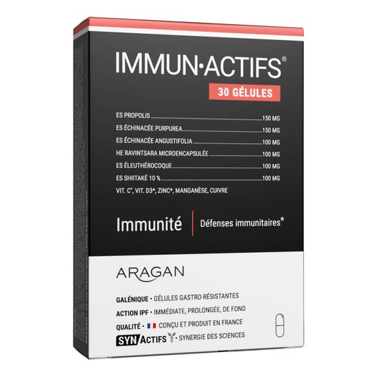 SynActifs ImmunActifs Immunité 30 gélules
