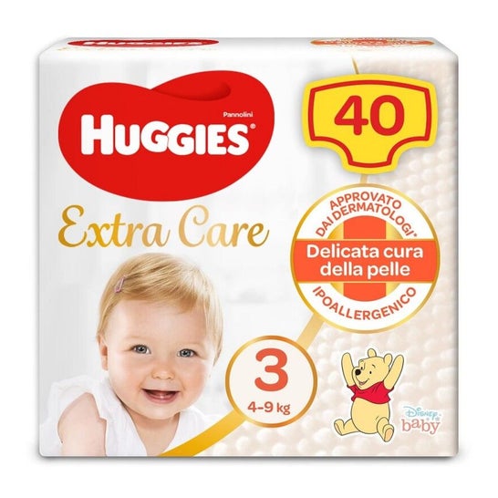 Huggies Extra Care Couches 3 40uts