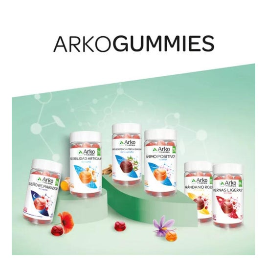 Arkopharma Jambes Légères Vigne Rouge Gummie 60uts Arkopharma Jambes Légères Vigne Rouge Gummie 60uts