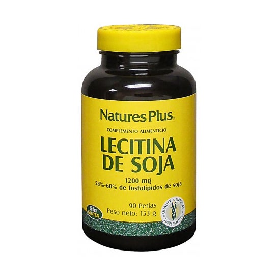 Nature's Plus Soya Lécithine 1200mg 90 Perles