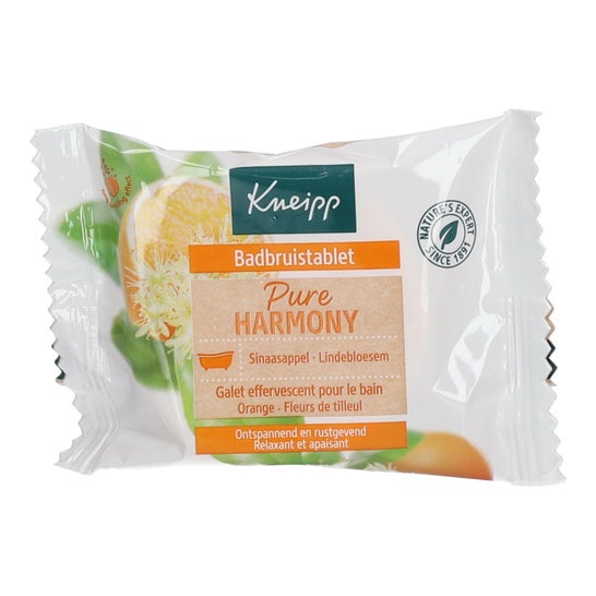 Kneipp Bulle D'Harmonie Galet Effervescent Pour Le Bain Oranger Et Fleurs de Tilleul 80g