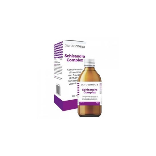 Puro Omega OmEga-3complex avec Schisandra et Vitamine D3 200ml