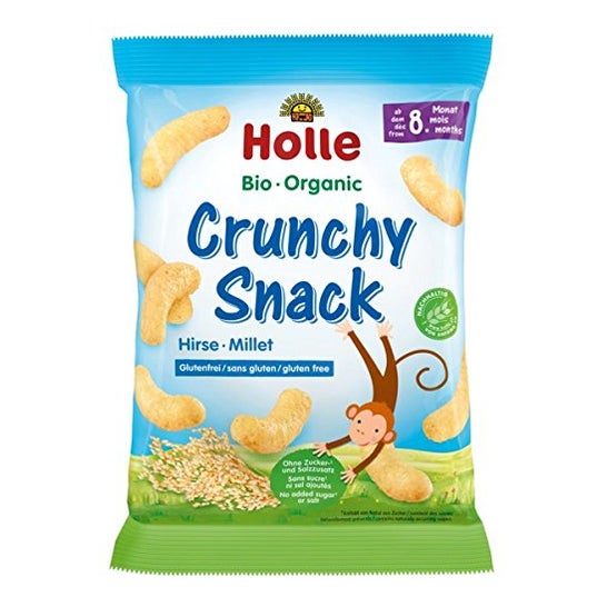 Holle Crunchy Millet Snacks +8 Mois 25gr