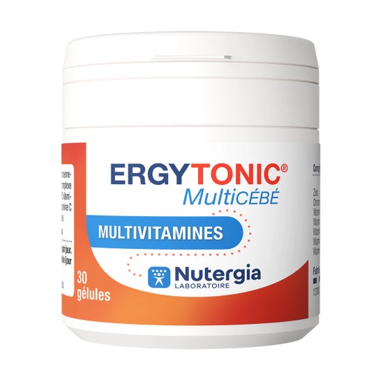 Nutergia Ergytonic Multicébé Multivitamines 30 Gélules