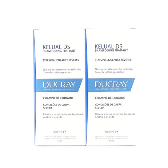 Ducray Kelual Shampoo Anti-Pelliculaires 2x100ml