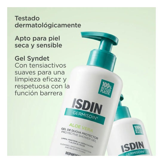 Isdin Germisdin Aloe Vera Gel de bain sans savon 500ml