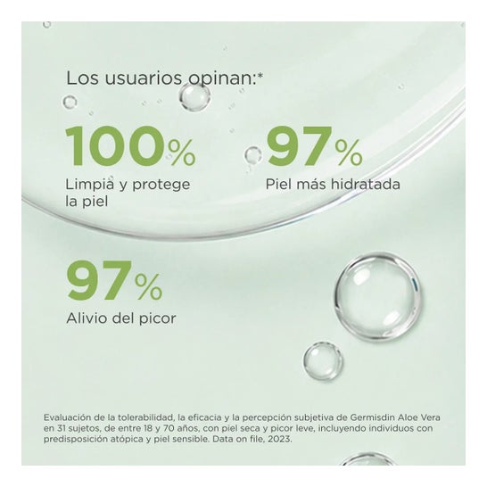 Isdin Germisdin Aloe Vera Gel de bain sans savon 500ml