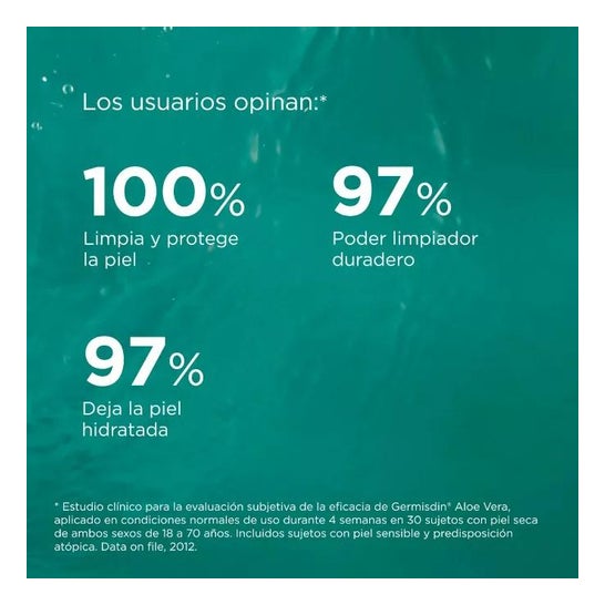 Isdin Germisdin Aloe Vera Gel de bain sans savon 500ml Isdin Germisdin Aloe Vera Gel de bain sans savon 500ml