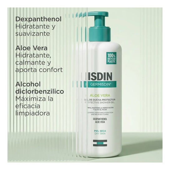 Isdin Germisdin Aloe Vera Gel de bain sans savon 500ml