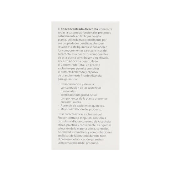 Aboca® Phytoconcentré d'artichaut 50caps