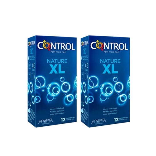 Control Pack Préservatifs Nature XL 2x12pcs
