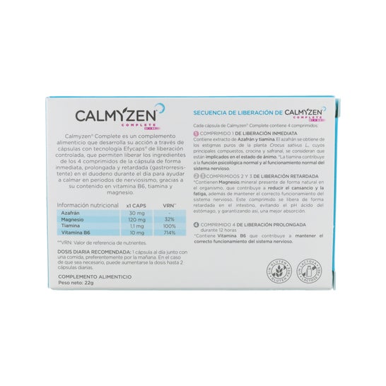 Ysana Calmyzen Complete 30 Capsules