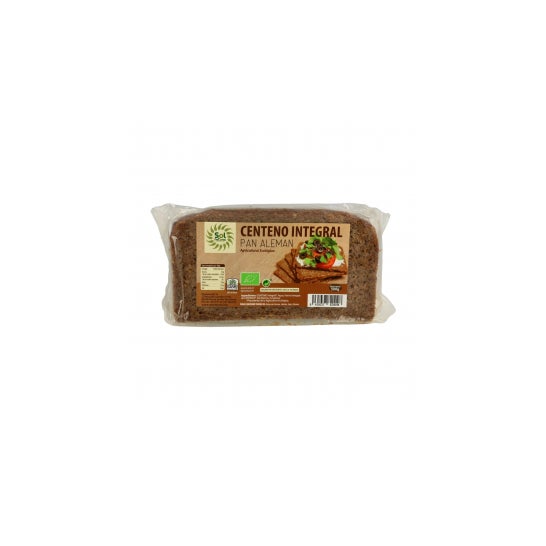 Solnatural Pain de seigle allemand Int Bio 500g