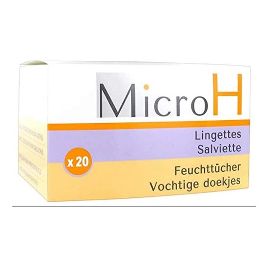Diepharmex Micro H Lingettes Antihémorroïdaires 20 lingettes