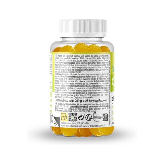 Weider Collagen Gummies Goût Ananas 50uts