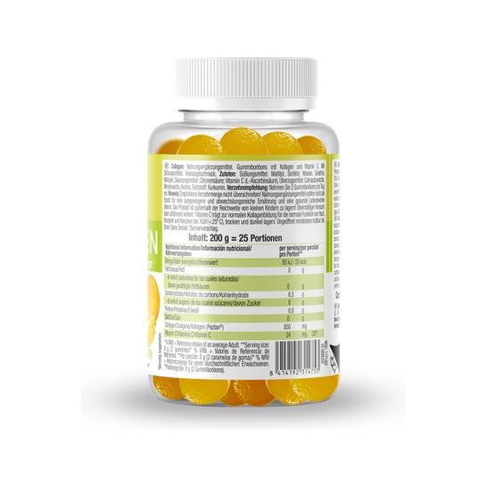 Weider Collagen Gummies Goût Ananas 50uts