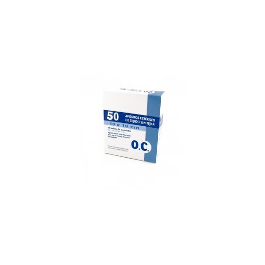 Compresse non tissée stérile O.C. 10cmx10cm 50uds 50uds