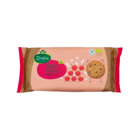 Zealia Cookies Sarrasin Myrtilles Noix de Coco 130 g