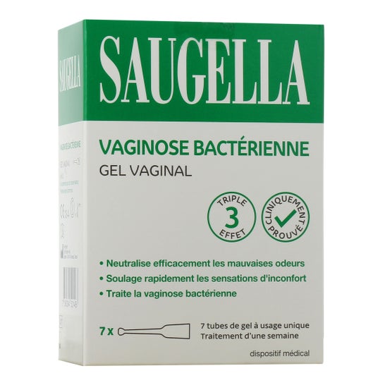 Saugella Vaginose bactérienne Gel vaginal 7 tubes
