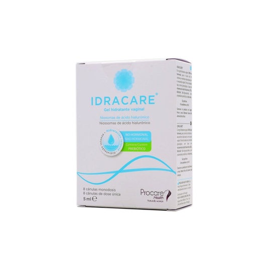 Procare Health Idracare Gel hydratant vaginal 8 Canules 5 ml