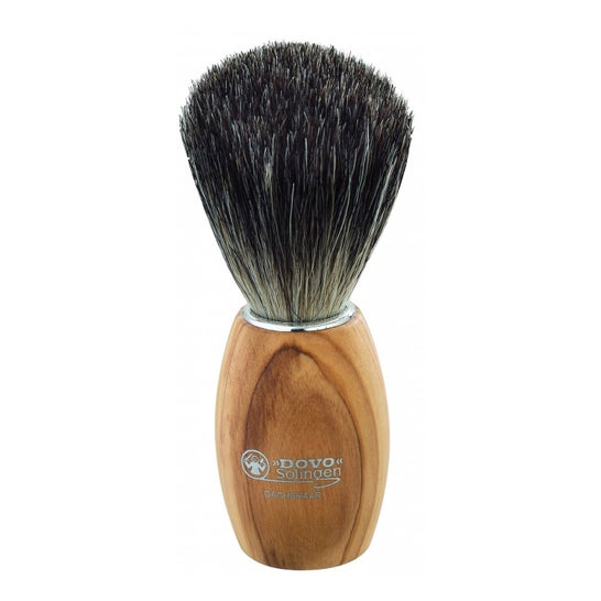 Dovo Shaving Brush Pure Badger Olive Wood