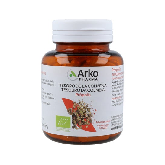 Arkopharma Arkogélules Propolis Bio 80capsules
