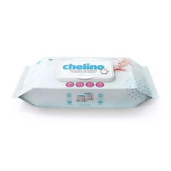 Chelino Fashion&Love Lingettes Bébé 60 unités Chelino Fashion&Love Lingettes Bébé 60 unités