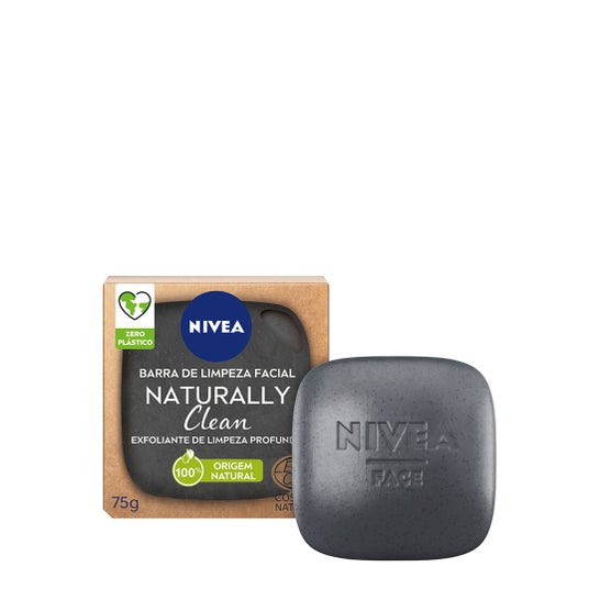 Nivea Naturally Good Nettoyant Visage Exfoliant Profond 75g