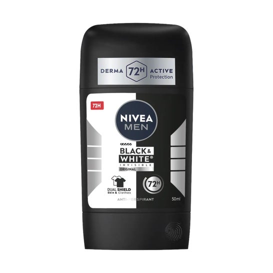 Nivea Men Black & White Invisible Original Déodorant en Stick 50 ml
