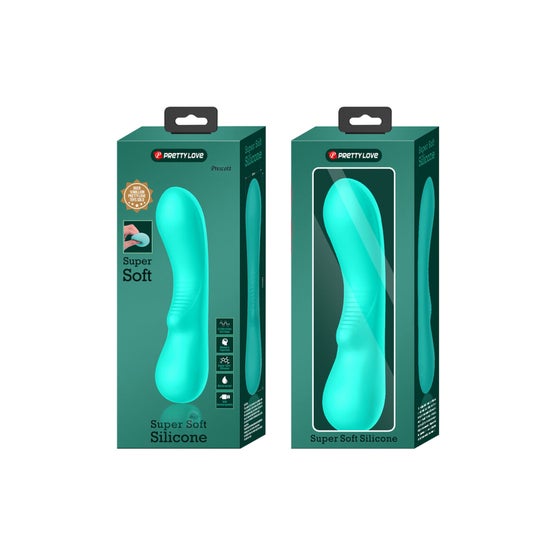 Pretty Love Prescott Vibromasseur Rechargeable Vert Eau 1ut