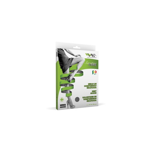 W.W.O. 6501 Chaussette Détente Ag Naturel Taille XL 1 Paire