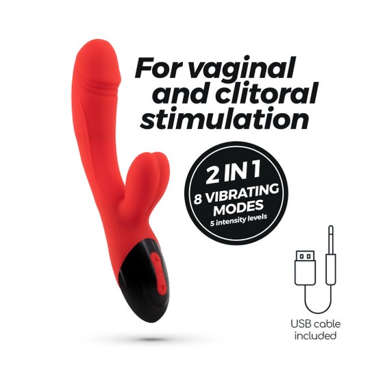 Crushious Dare Dong Vibrateur Lapin Rechargeable 1 Unité