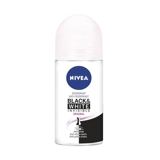 Nivea Black & White Invisible Roll-On Déodorant 50ml